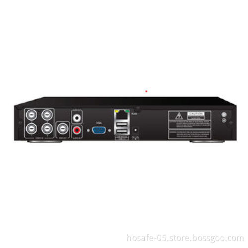 Three-in-one 8-channel Standalone HD iDVR with H.264 Main Profile Video Compression